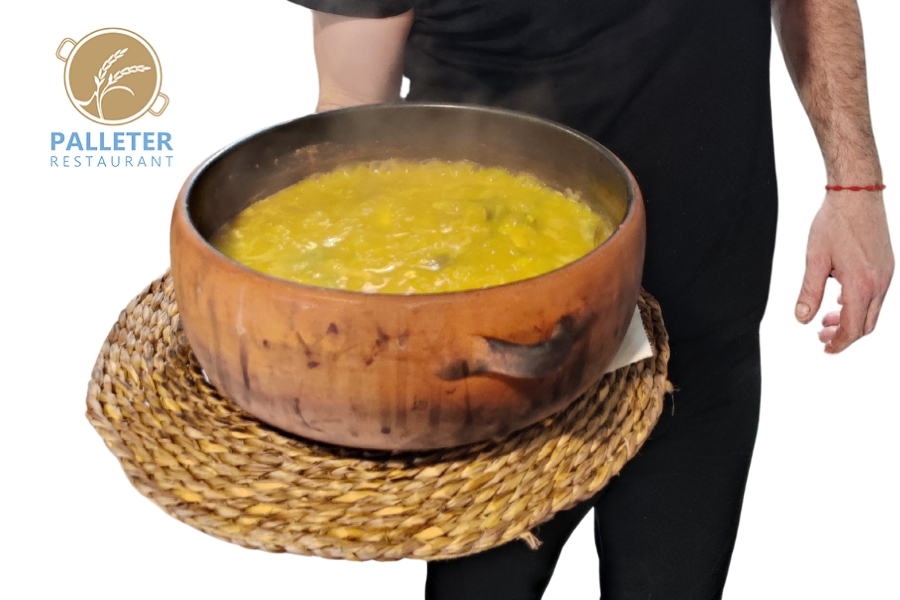 Arroz con fesols i naps Pinedo