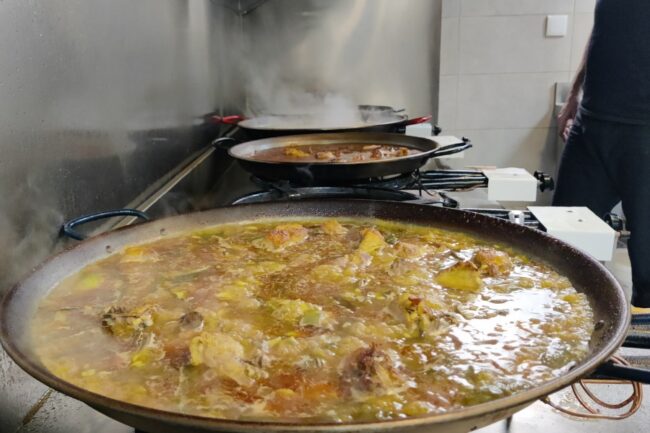 Donde comer paella en Pinedo